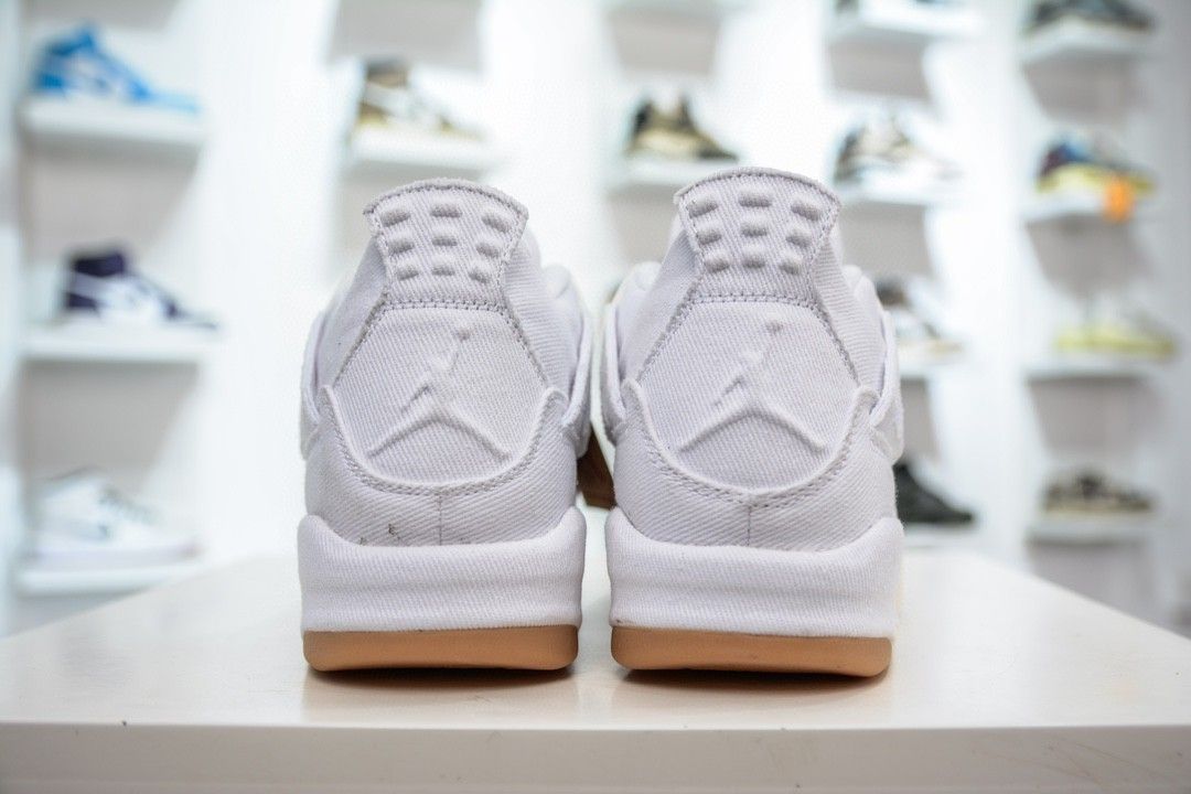 Air jordan 4 retro x levi's sales