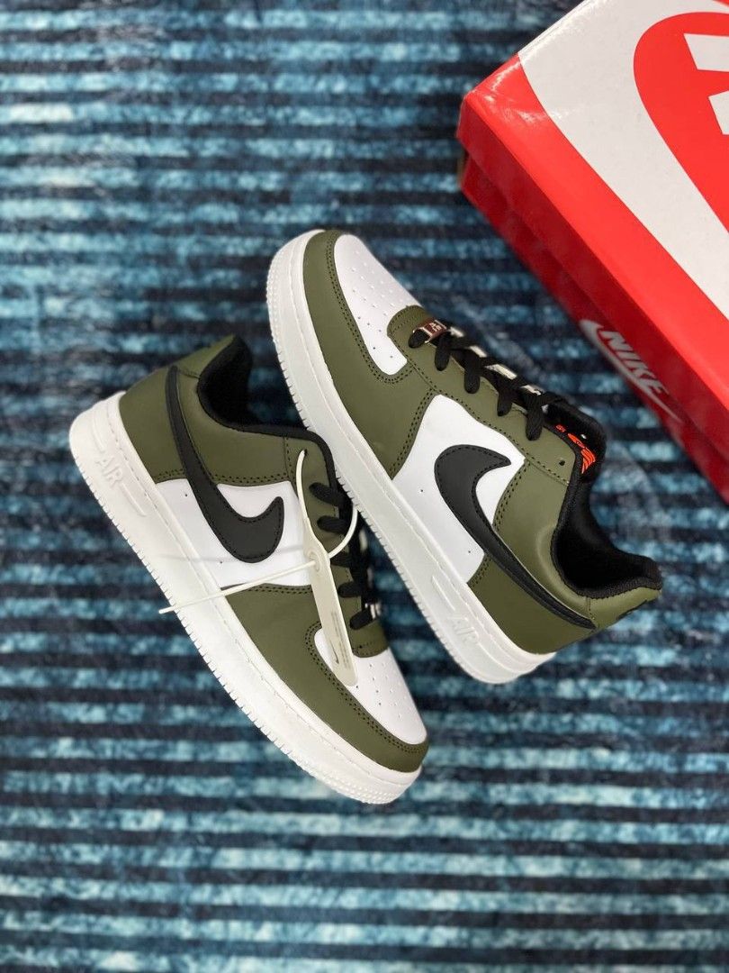 Nike air force online 1 white olive