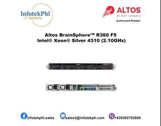 Altos BrainSphere™ R360 F5 Intel® Xeon® Silver 4310 12C/24T (2.10GHz)
