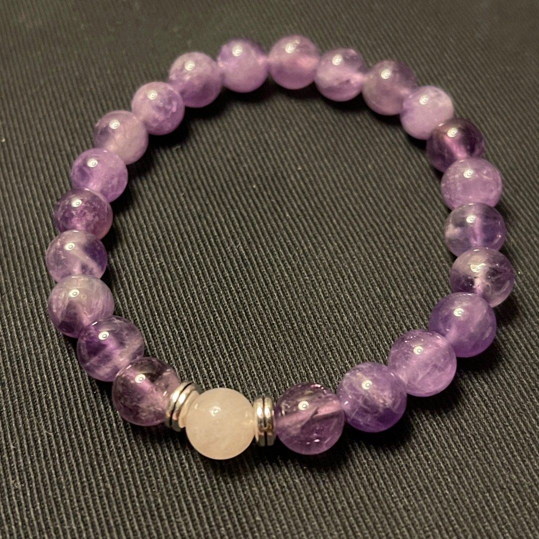 Genuine discount amethyst bracelet