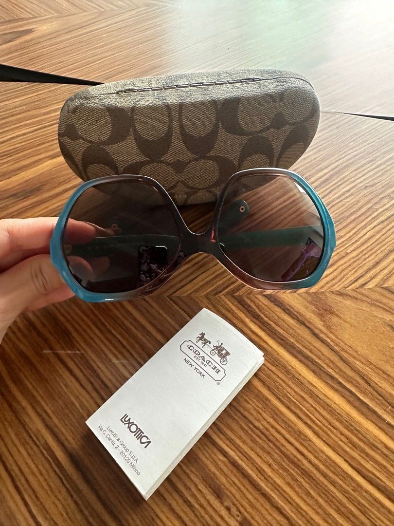 Coach hot sale luxottica sunglasses