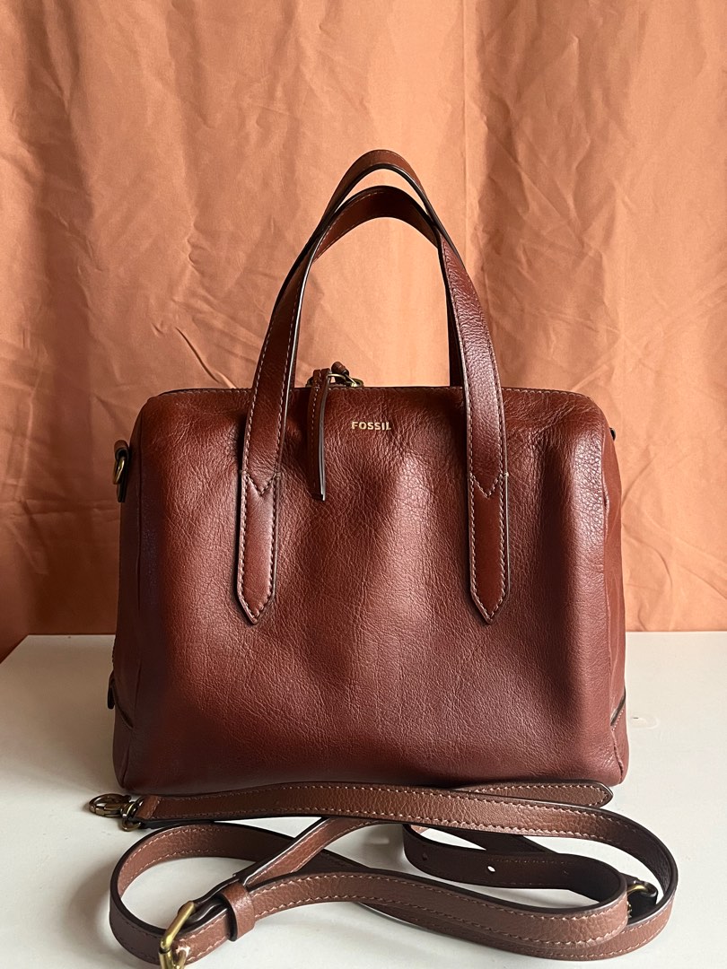 Authentic Fossil Sydney Handbag in Brown