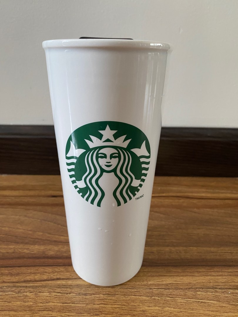 Authentic Starbucks Glass Mug 16oz, Furniture & Home Living