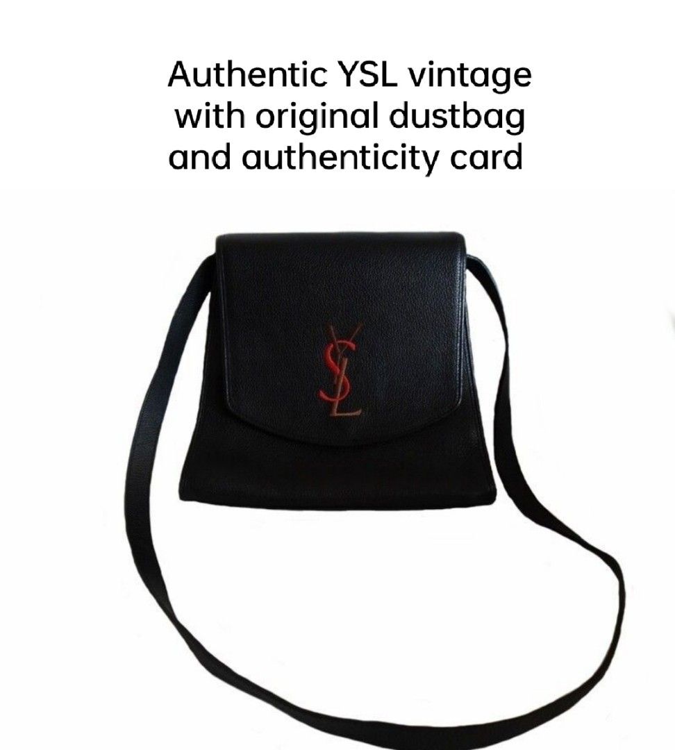 Authenticity card ysl online