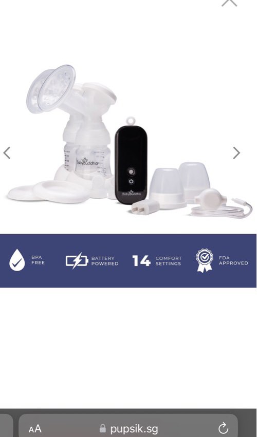 Buddha baby breast sales pump
