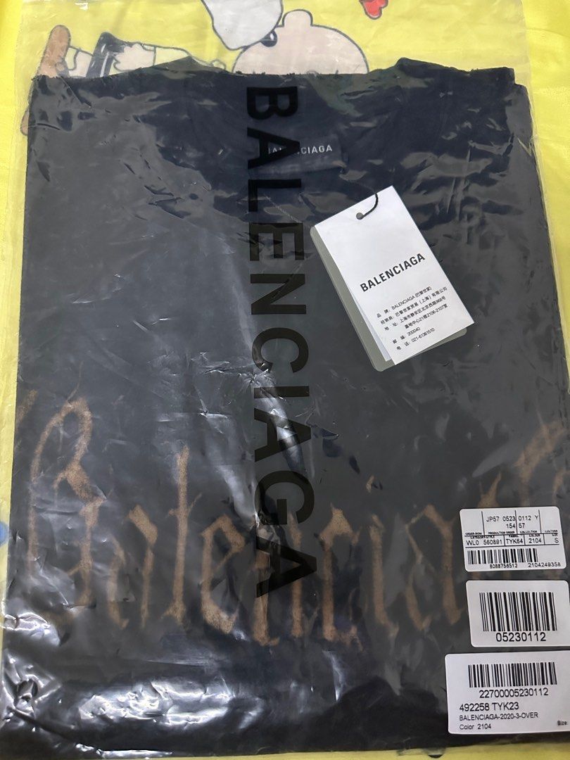 Balenciaga t shirt new arrivals fake vs real