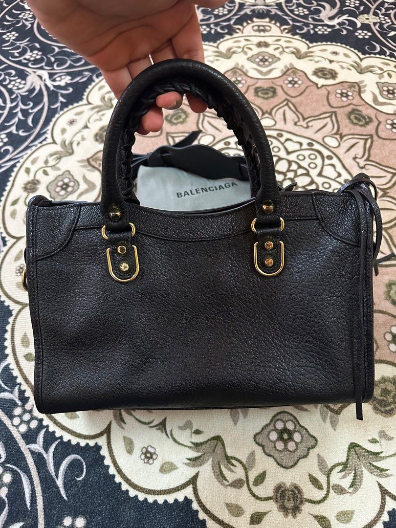 BALENCIAGA MINI CITY 2 WAY SHOULDER BAG