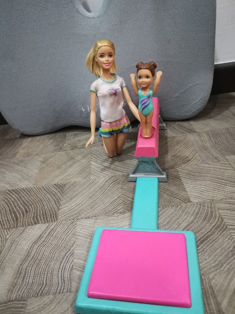 Flippin fun gymnastics barbie online