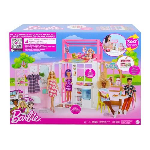 Portable barbie doll house on sale