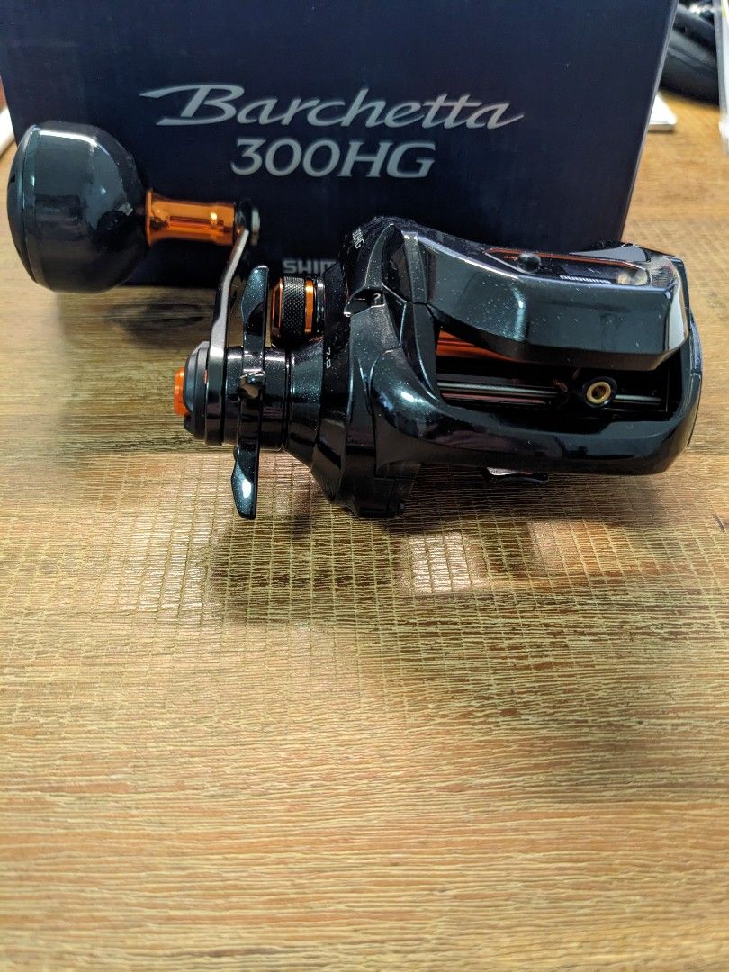 Barchetta 300HG / Shimano low profile bc with line counter / bait