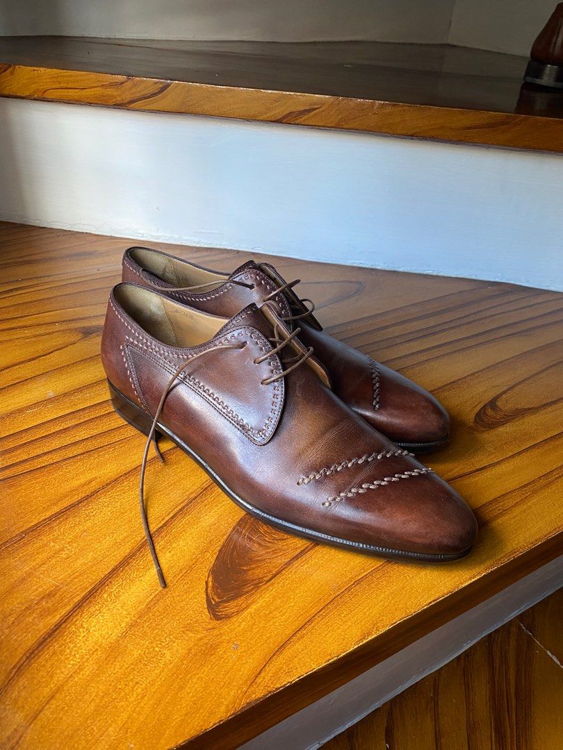 Berluti Shoes (Category: Casual Shoes) located in Bulacan. Submitted by cedrick13 (Listing ID 1271100873, Image 2). Description: For Sale BERLUTI freshly came from Monaco, France Pre-Loved and some Slightly Used Berluti Shoes made in Italy (SRP Prices cost around 1000-2000 Euro) Selling for only 23000 pesos NEGOTIABLE 🙂 Can be sold with the shoe tree for additional 4000 pesos (SRP of 200 euro) Shoes can be sold by ASPACK with a Huge Discount 😄 