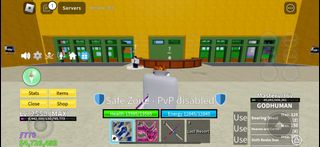 Blox fruit account for sale 5 permanent fruits + Human race v4 ( touch and  go only )
