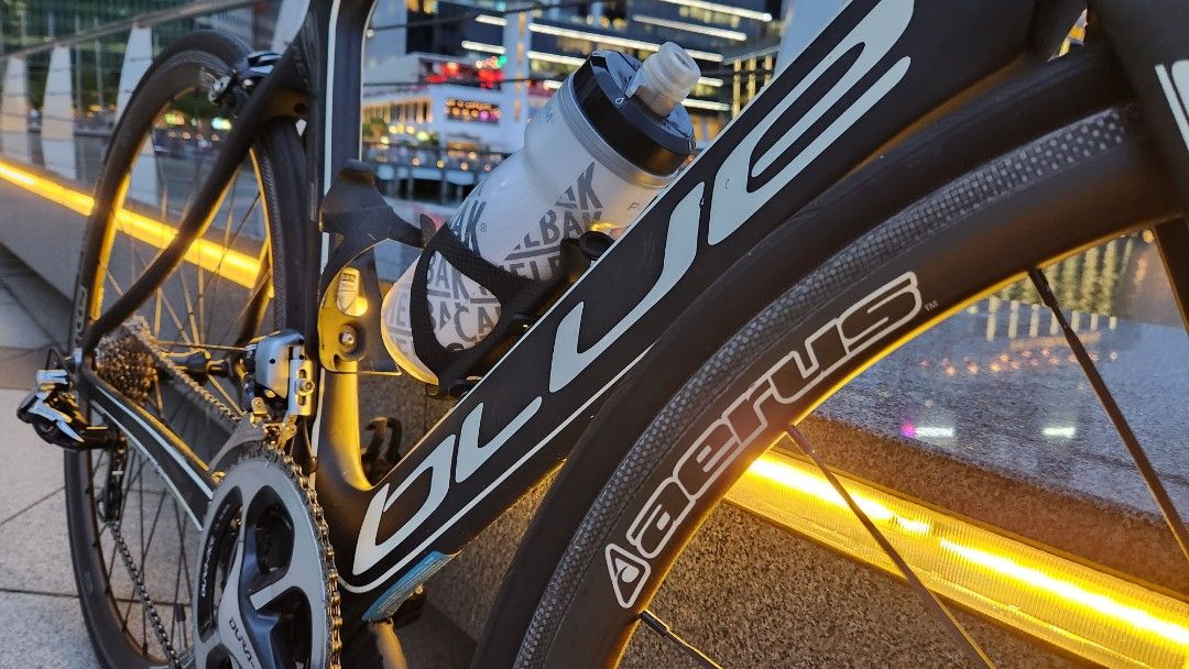 Blue ac1 aero clearance carbon road bike