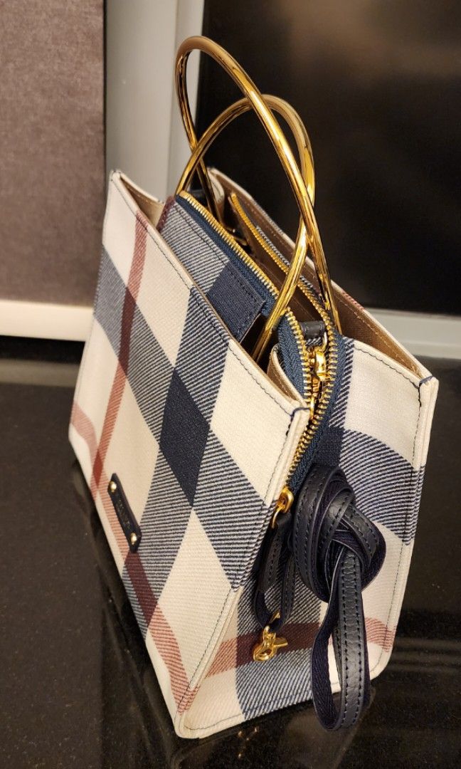 Blue Label Crestbridge Tote Bag, Women's Fashion, Bags & Wallets, Tote ...