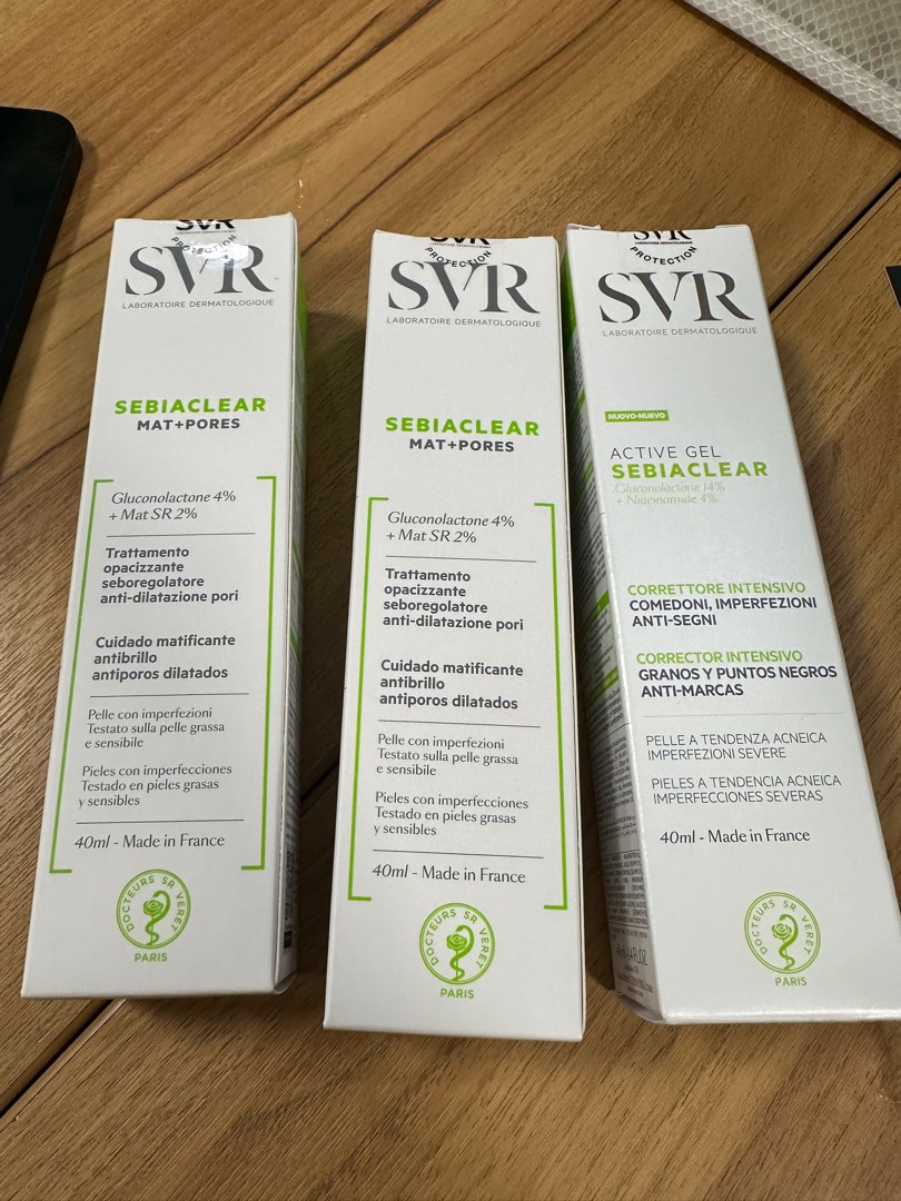 BNIB - 50% off - SVR face gel, Beauty & Personal Care, Face, Face Care ...