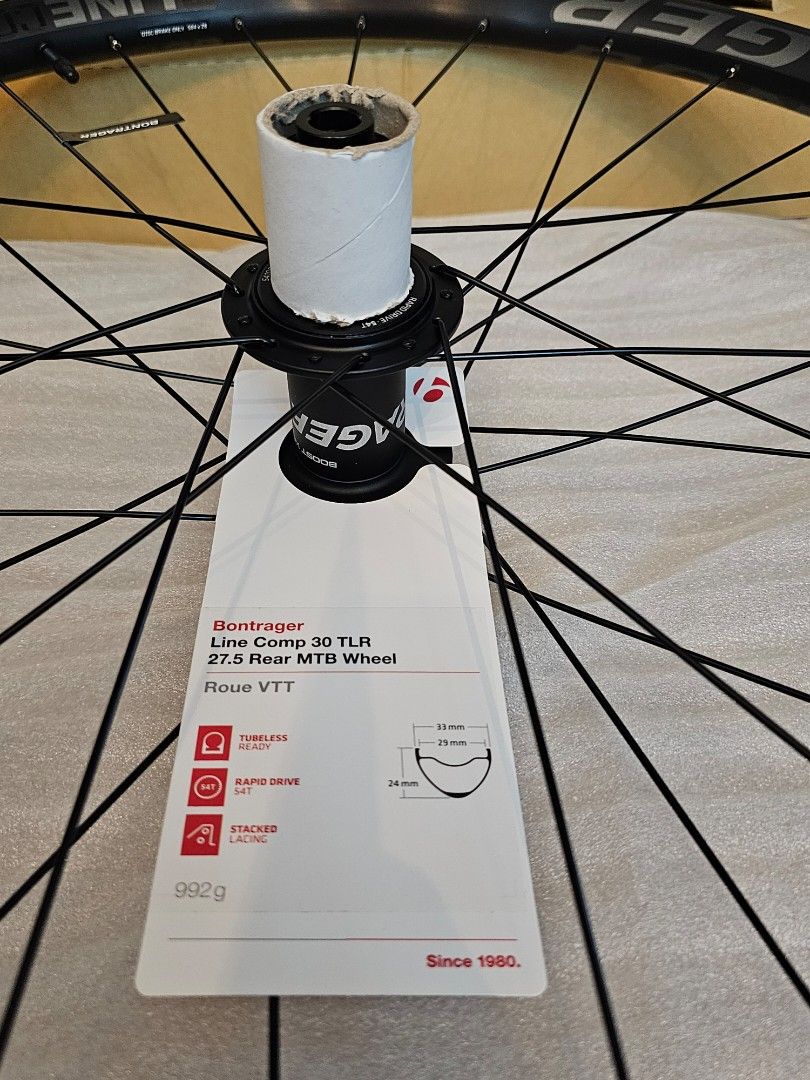 Bontrager line comp top 30 27.5 rear
