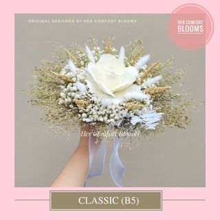 Bridal/Wedding Bouquet/Dried Flowers