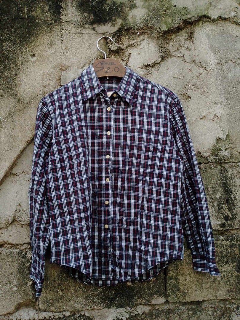 Burberrys plaid, Women's Fashion, Tops, Others Tops on Carousell