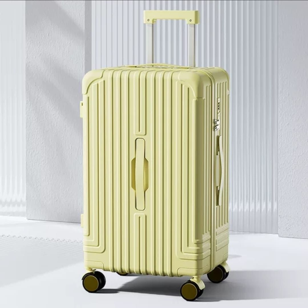 Cabin Luggage 22inch Luggage security lock 4wheels 2handled trolley drink Hook light weight