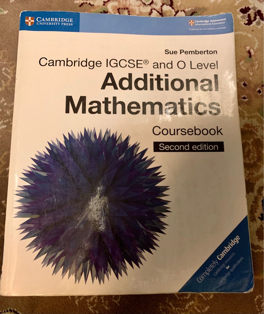 Cambridge igcse additional mathematics coursebook hobbies toys