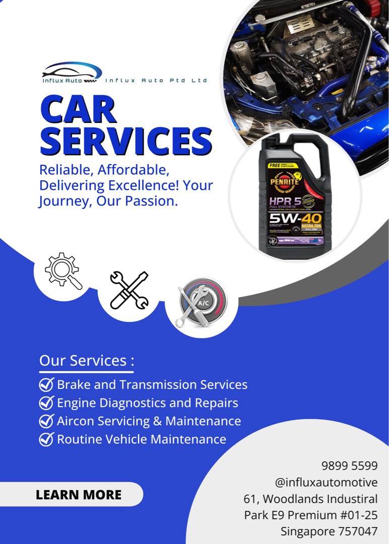 Car Servicing and Maintenance Woodlands Penrite Aircon , Car