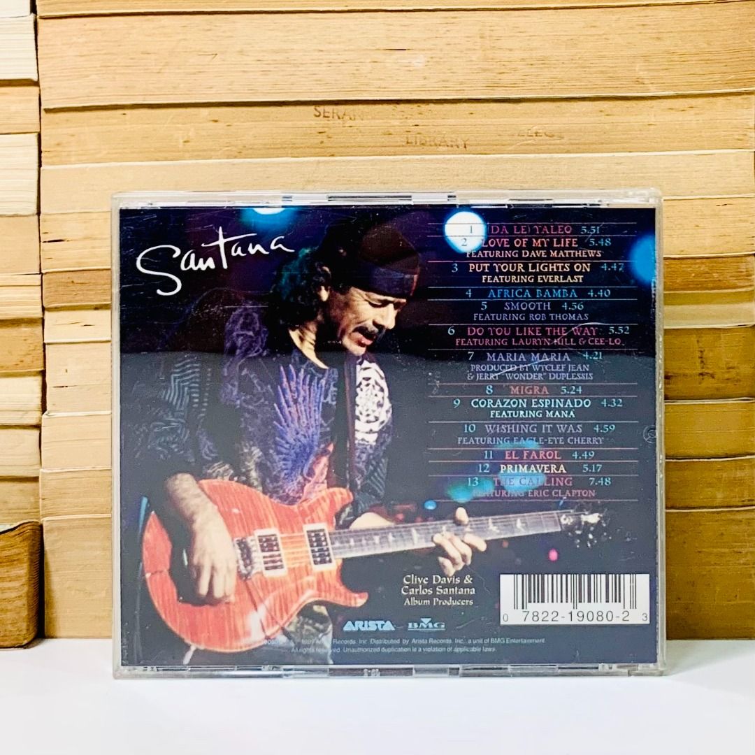 Carlos santana best sale 1999