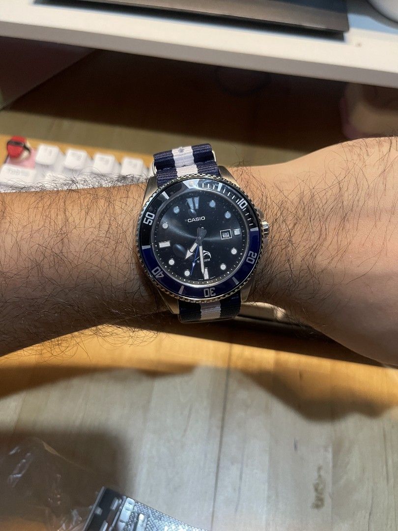 Casio mdv106 2025 nato