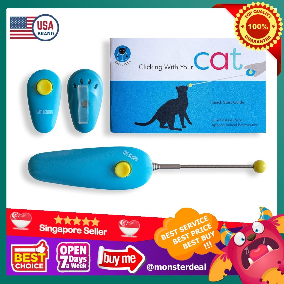 Clicker for cats sales