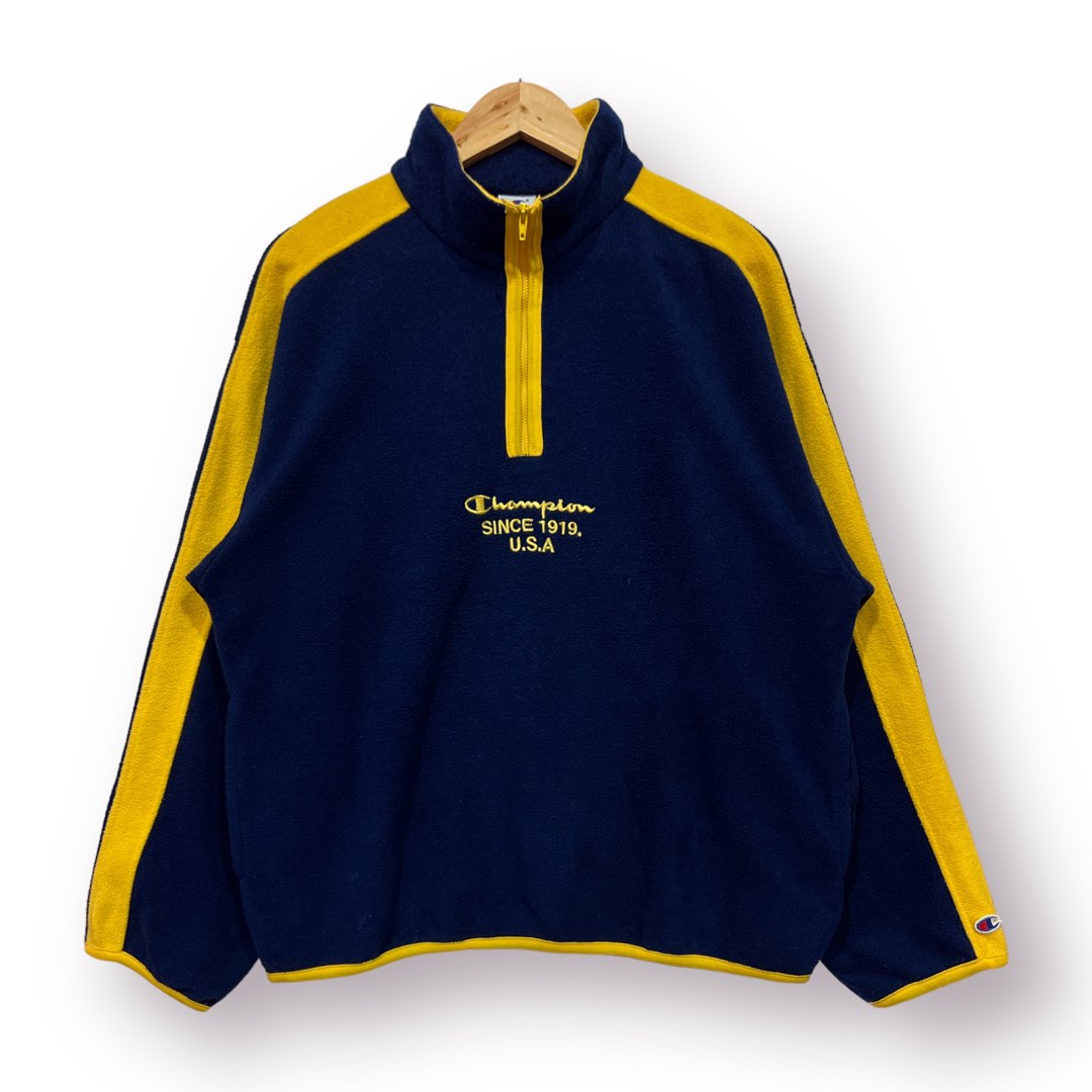 Champion half zip Men s Fashion Coats Jackets and Outerwear on
