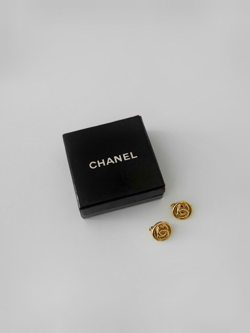 Chanel vintage earrings 中古耳環