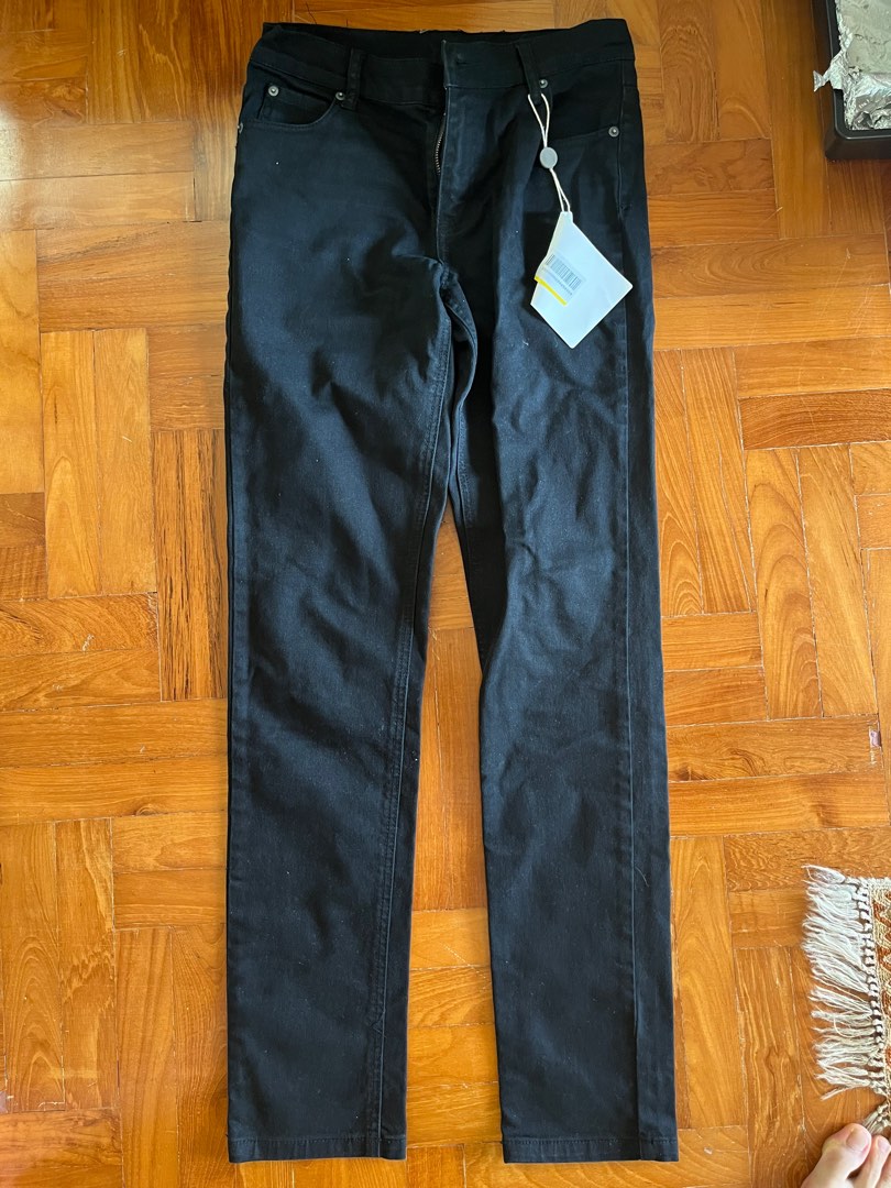 Cheap Monday Swedish brand black jeans Men s Fashion Bottoms