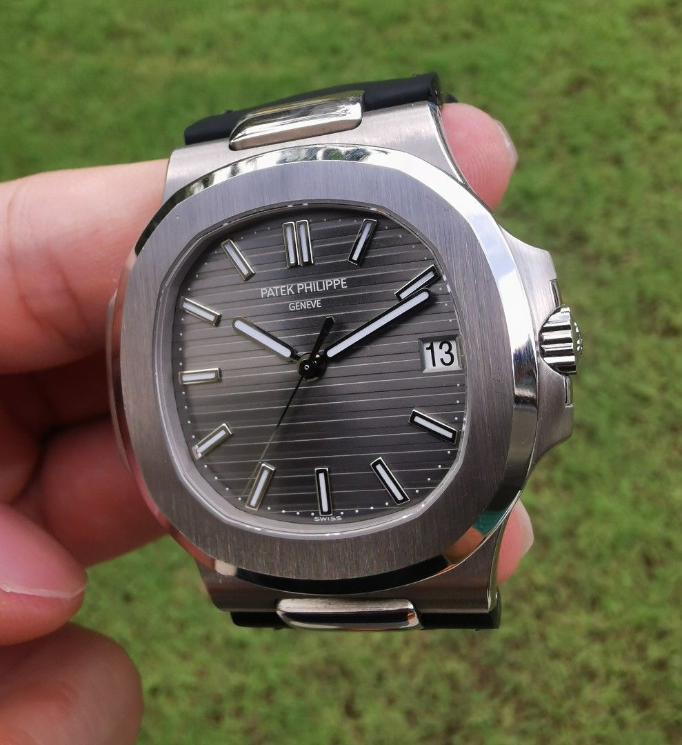 CHEAPEST RARE LNIB Unpolished Patek Philippe Nautilus 5711G 001