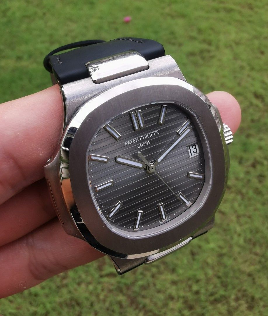 CHEAPEST RARE LNIB Unpolished Patek Philippe Nautilus 5711G 001