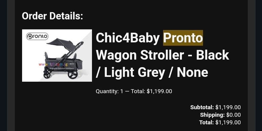 Chic4baby wagon deals