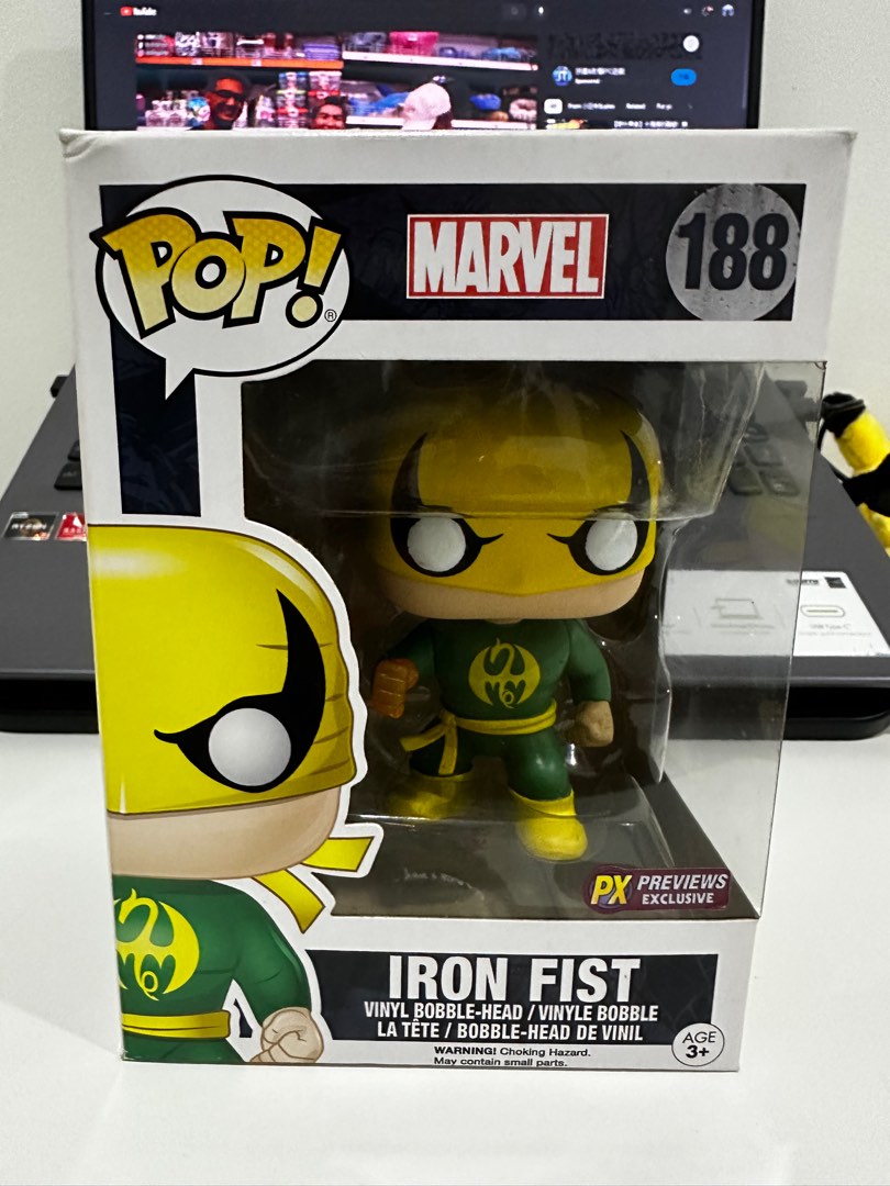 Christmas Sale Iron Fist PX Preview Marvel Funko Pop Hobbies