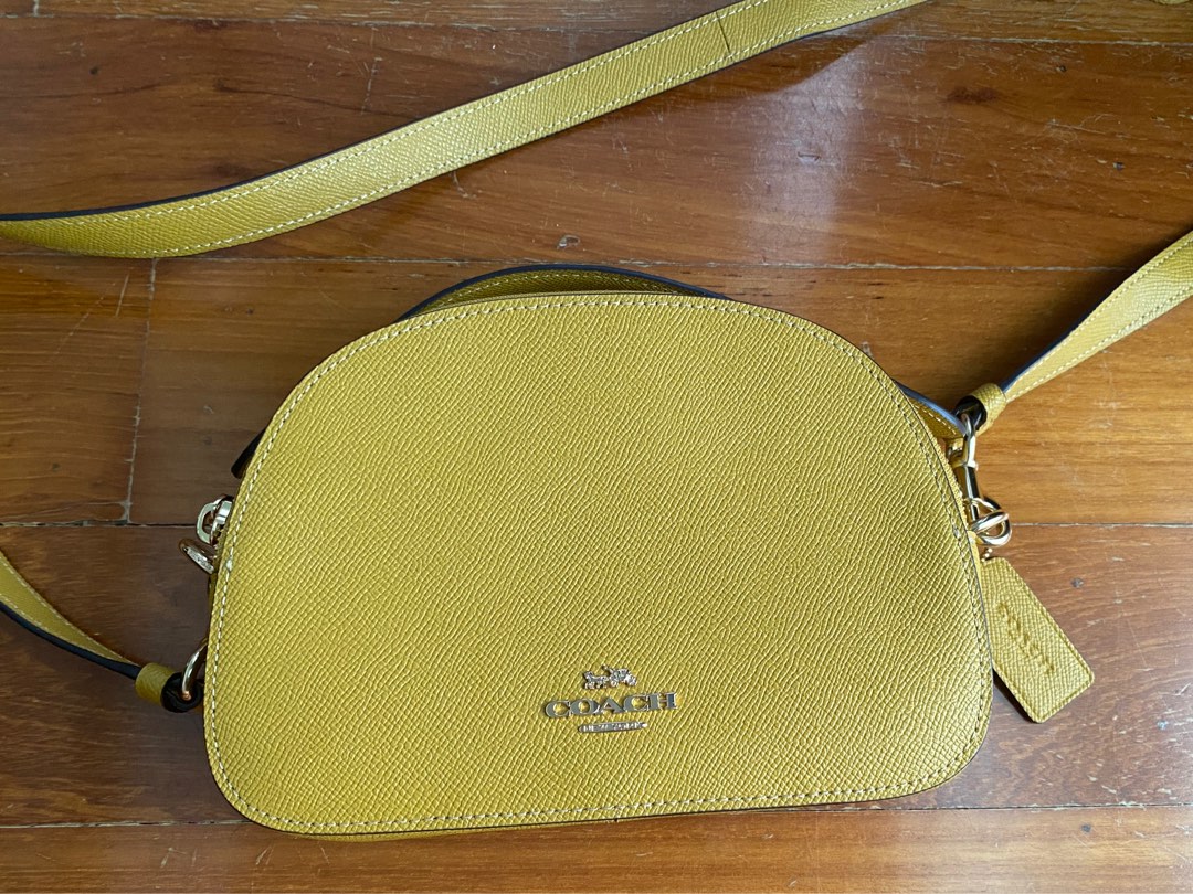 Coach Yellow Sling Bag