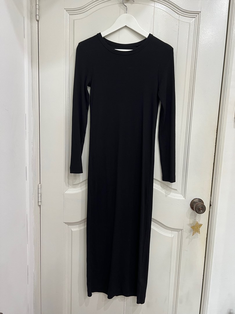 Cos ribbed outlet cotton dress