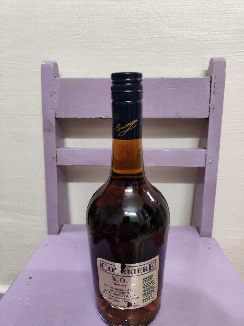 COURRIERE XO BRANDY 700ML, Food & Drinks, Alcoholic Beverages on Carousell