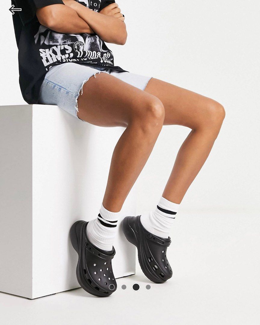 Black bae online clog crocs