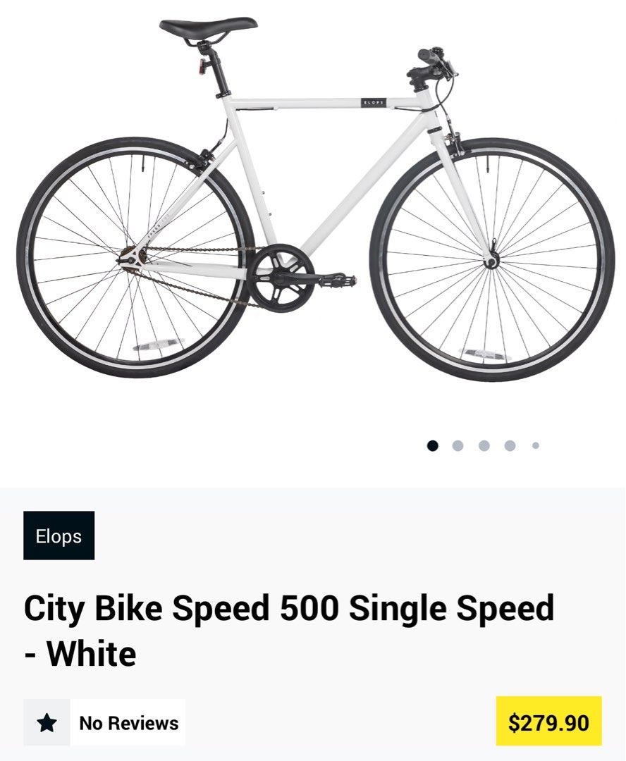 Velo decathlon fixie store