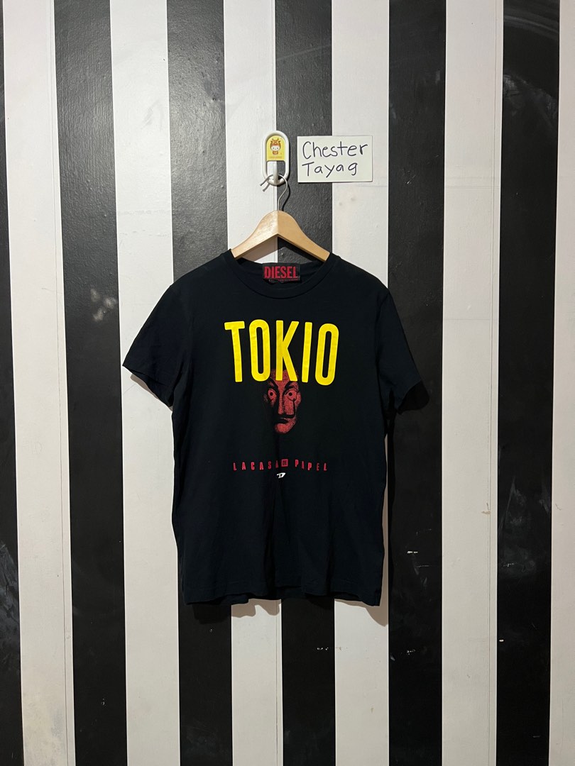 Diesel la casa 2025 de papel t shirt