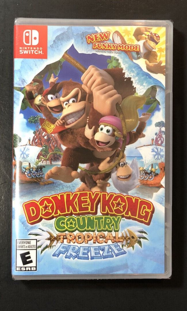 Donkey Kong Country: Tropical Freeze Nintendo Switch Lite Gameplay