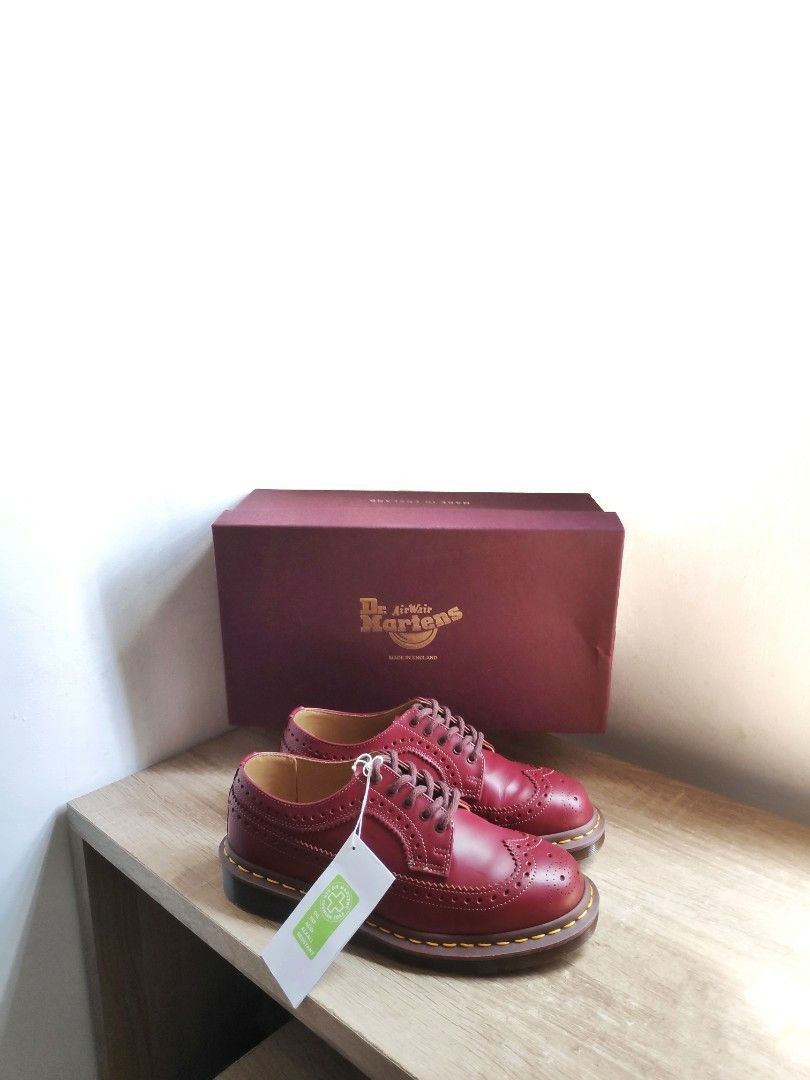 Dr. Martens Vintage 3989 Oxblood Quilon Men s Fashion Footwear
