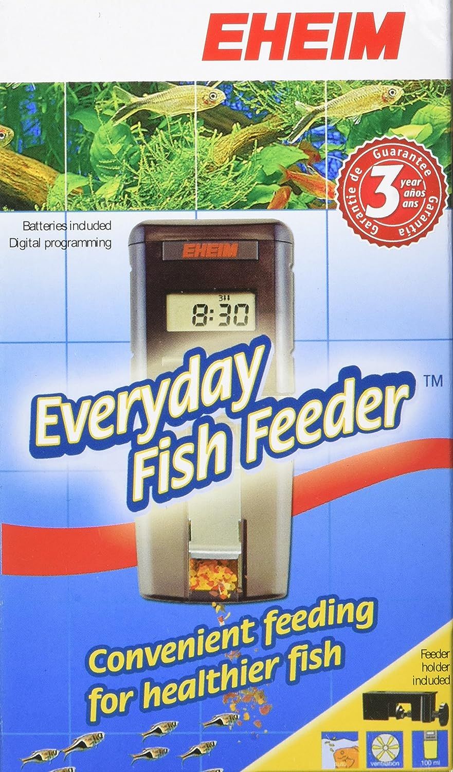 Eheim battery operated clearance auto fish feeder