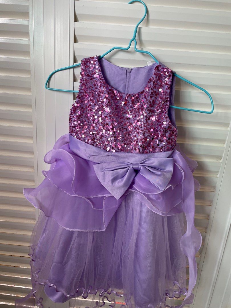 Purple on sale party frocks