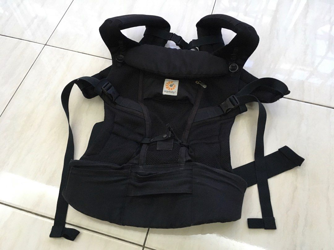 ERGOBABY Adapt Cool Air Mesh Baby Carrier - Onyx Black