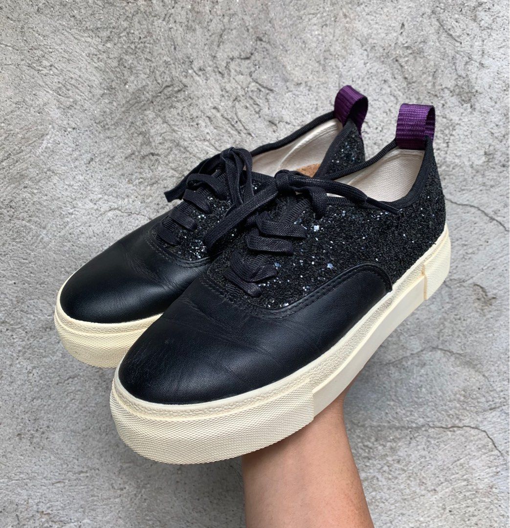 EYTYS MOTHER LEATHER GLITTER UPPER SNEAKERS Women s Fashion Footwear Sneakers on Carousell