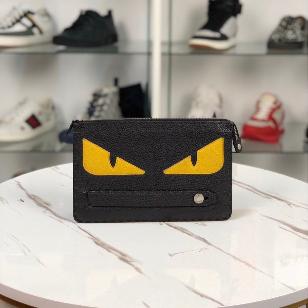 Fendi monster eyes on sale logo