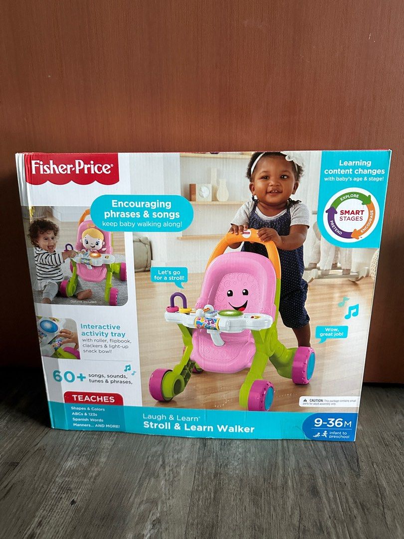 Fisher price stroll top & learn walker