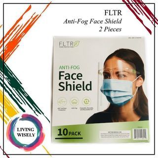 FLTR Anti Fog Face Shield (2 Pieces)